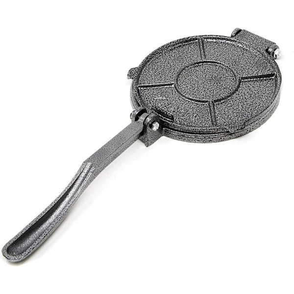 Tortillaprässi ja valurautainen paksu jauho-maissiprässi