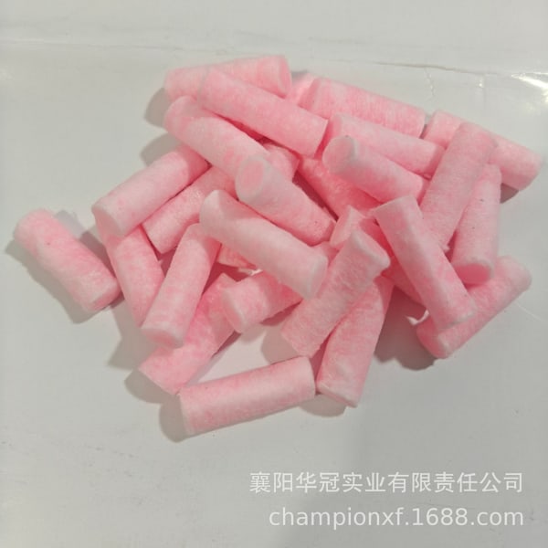 50 st frilufts-bergsbestigning camping kolindränkta vaxbomullspinnar snabb tändning bomullspinnar flerfärgade valfria färger Pink bulk single