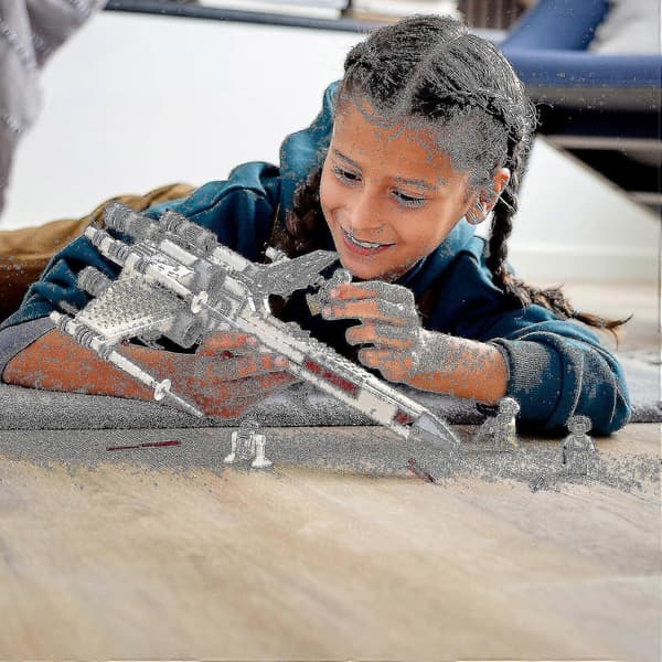 Star Wars Luke Skywalkers X-wing Fighter byggbart leksaksrymdskepp, presenter till barn
