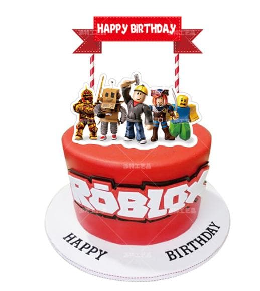 Roblox Barnebursdag Ballongbue - Gratulerer med dagen