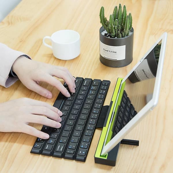 Nyt Tastatur Trådløst Mini Foldbart Tastatur bluetooth Foldbart Trådløst Tastatur til Windows Android IOS Tablet iPad Telefon
