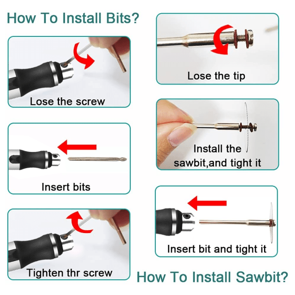 Elektrisk Graverings Pen Graveringsværktøj Crave Tool