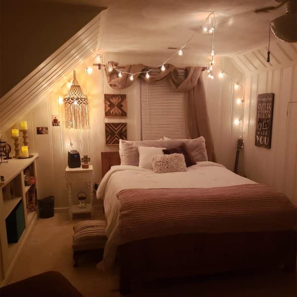 Boho Makrame Lampekranse Hengelampe Deksel Moderne Kontor