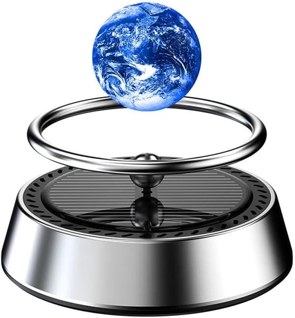 Bilduftfrisker Dekor Bilduftfrisker Diffuser Bilduftfriskere Solar Roterende Aromaterapi Flytende