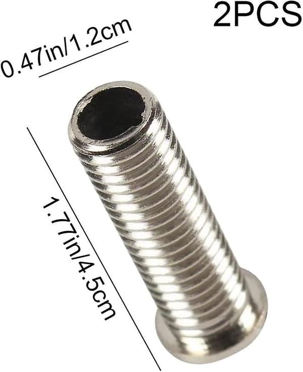 2-pakning vaskbrakett tilbehør vaskkurv skruer 45mm avløpserstatning vaskkurv sil skruer