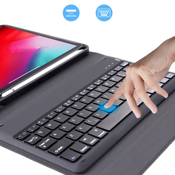 SD-1097 Trådlöst Bluetooth-tangentbord för Air1 Air2 / Pro9.7 / 2017 iPad / 2018 iPad Blå