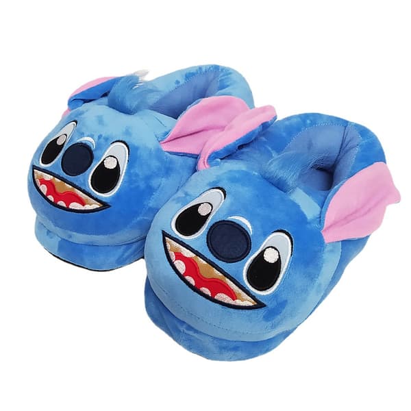 Stitch Lilo Plyschtofflor Varma Halkfria Hemtofflor