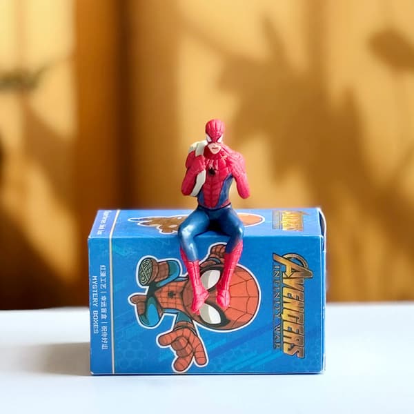 Spider-Man Dagligdag Figurer – Samlermodeller, Dukker og Bilpynt Transparent bag packaging