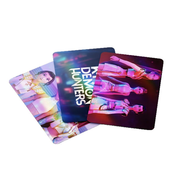 Nytt 55-pack Demon Hunter Kpop anime LOMO-kort