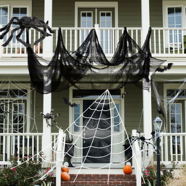 Halloween-aavefestivaalikoriste, sideharso, musta sideharso, baariaaveet