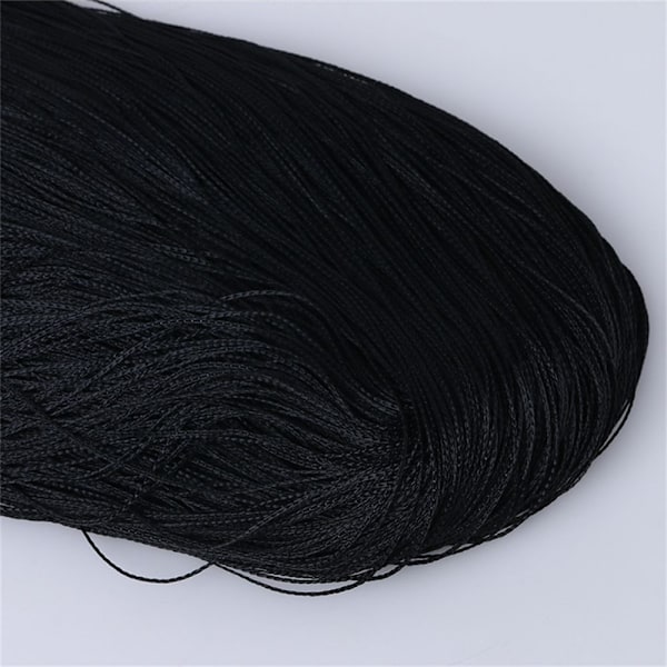 Ripustusketjuhelmiverhot MUSTA - Perfet black