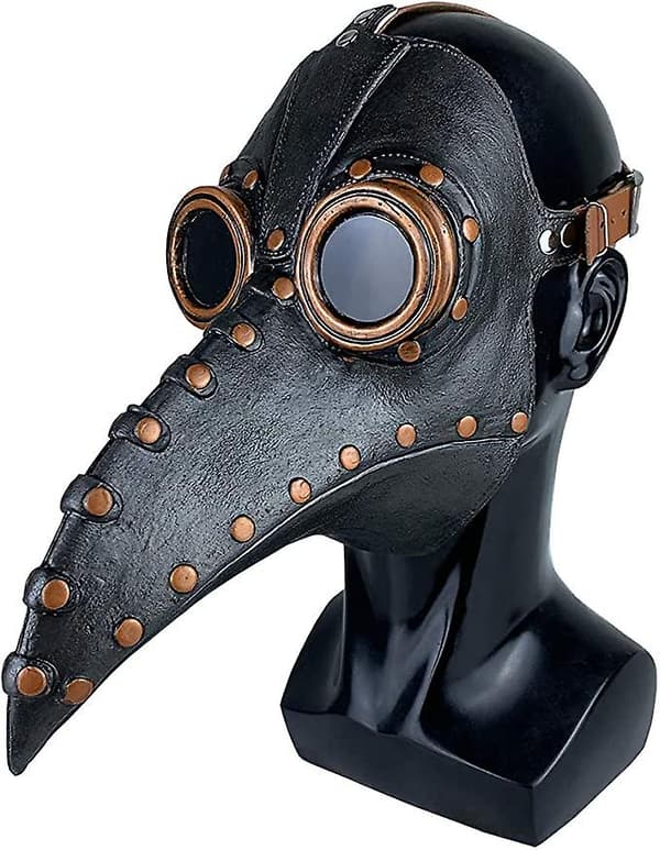 Doktor Pests Maske Ravnemaske, Steampunk Proboscis Næbmaske