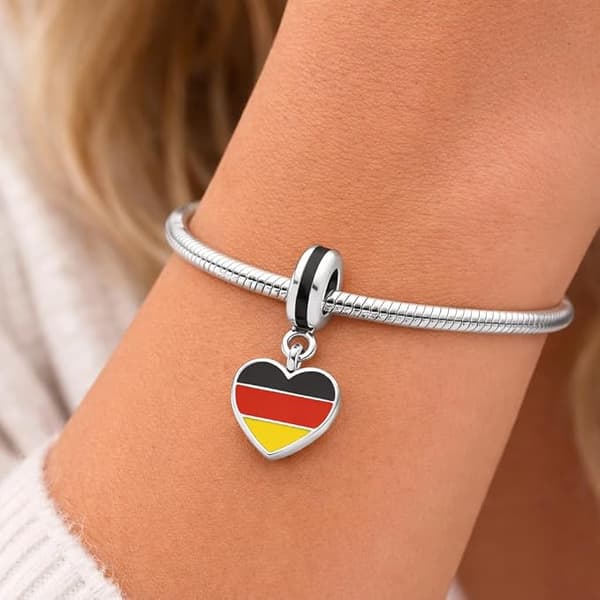Nationalflaggsberlocker, armband- och halsbandstillbehör 1