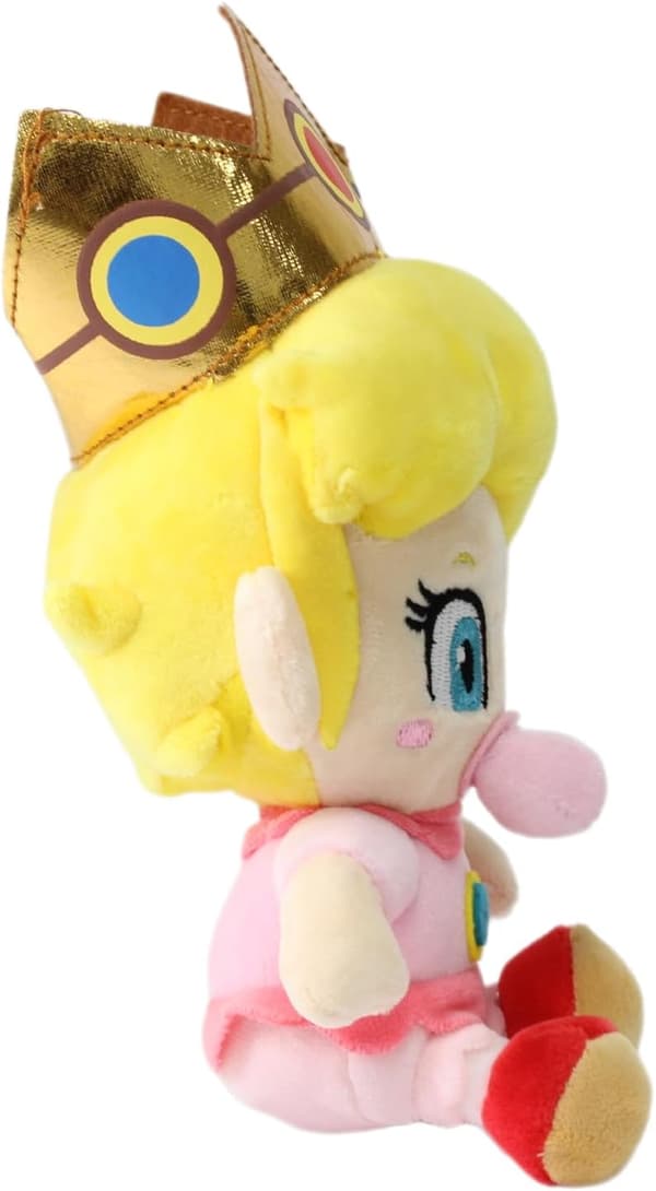 Plushleksak Peach i Rosa, 15 cm
