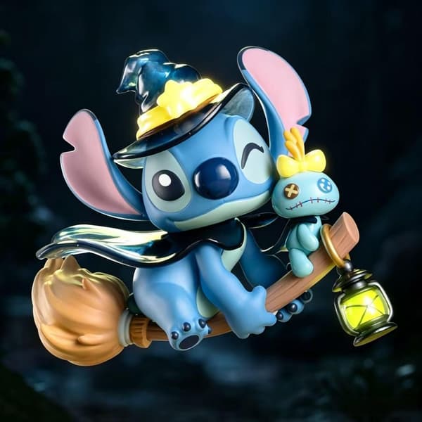 Stitch Funny Diary 2.0 Blind Box-figur, samleobjekt i PVC for skrivebord og bil Random 1