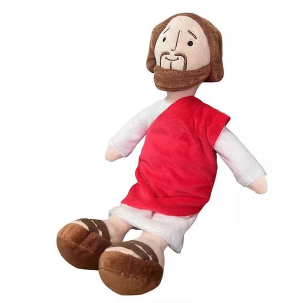 30 cm Jeesus pehmolelu - Pehmeä lelu, toimintahahmo, halilelu, kodin sisustus