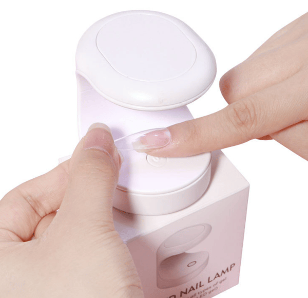 Mini UV-lampe til negle, mini neglelampe, mini LED-neglelampe, UV-gelnegle