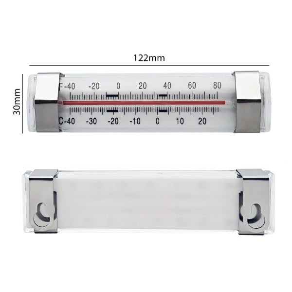 Analog termometer för kyl, frys eller frys (häng på kylen)