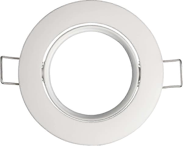 12x Justerbar Downlight GU10 Montering Hvit