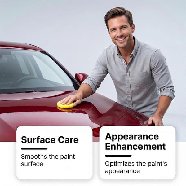 Clear Coat Scratch Repair Paste Effortless Scratch and Swirl Removal After Wash Detailing Routine 2PCS