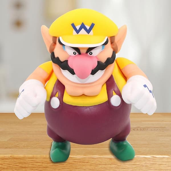 \"Super Mario All Stars - Wario 4.7\"\" Plastik Legetøjsfigur