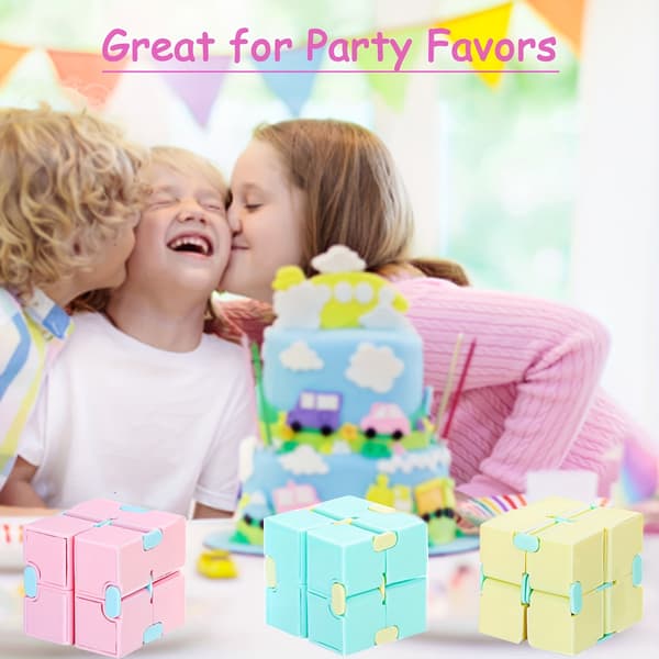 22 kpl Mini Flip Cube -palapeli – ääretön silmukka Fidget 22pcs