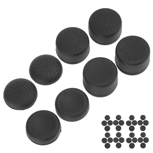 5 Set 8 i 1 Silikon Joystick Skyddsfodral Tillbehör för PS4 Spelkonsol Gamepad