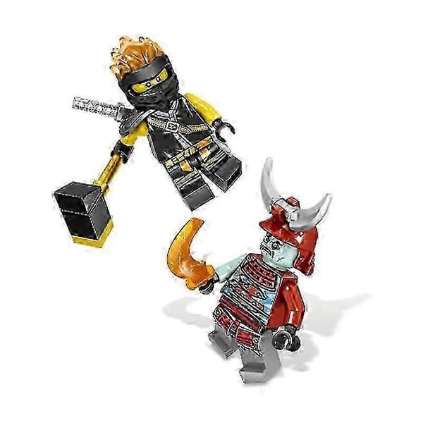 Sæt med 24 dele minifigurer mester byggeklodser legetøj