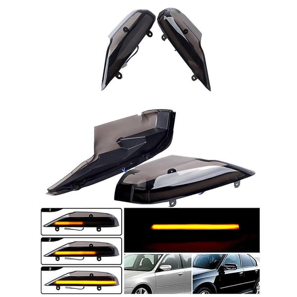Dynamiske blinklys med LED sidespejl til Outback Legacy 2003-2008 Blinklys 84401a