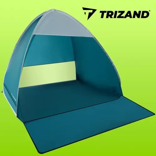 Strandtält / Pop-Up Tält / Vindskydd - 200x150x110cm Multicolor multifärg