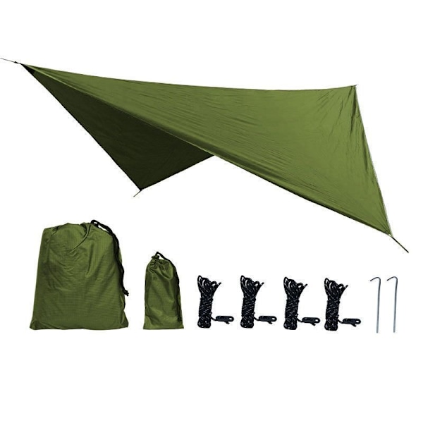 Multifunktionell hängmatta för utomhusbruk ... Army Green 3-4 people