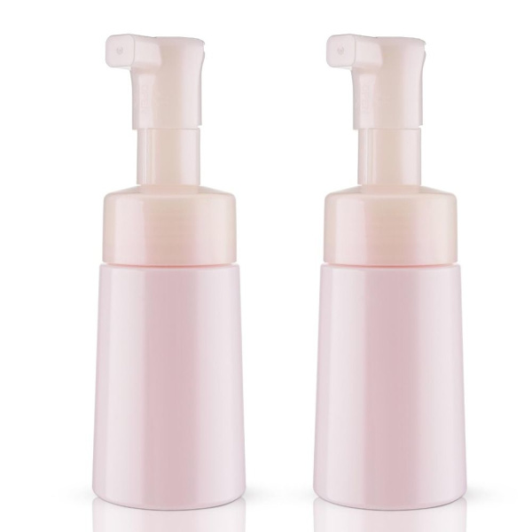 2 skumpumpflaskor tomma pumpflaskor TRANSPARENT 100ML 100ML transparent transparent 100ml-100ml