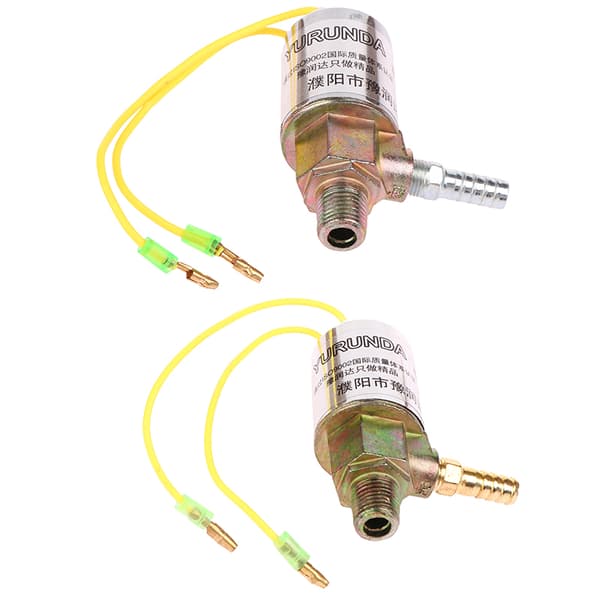 12V 24V Lastebil Lufthorn Elektrisk Solenoidventil Kraftig Universal 1(12V)