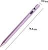 Stylus, tablet pen, universal touch screen pen. Egnet til smartphones, tablets, Apple iPhone/iPad genopladelig (pink)