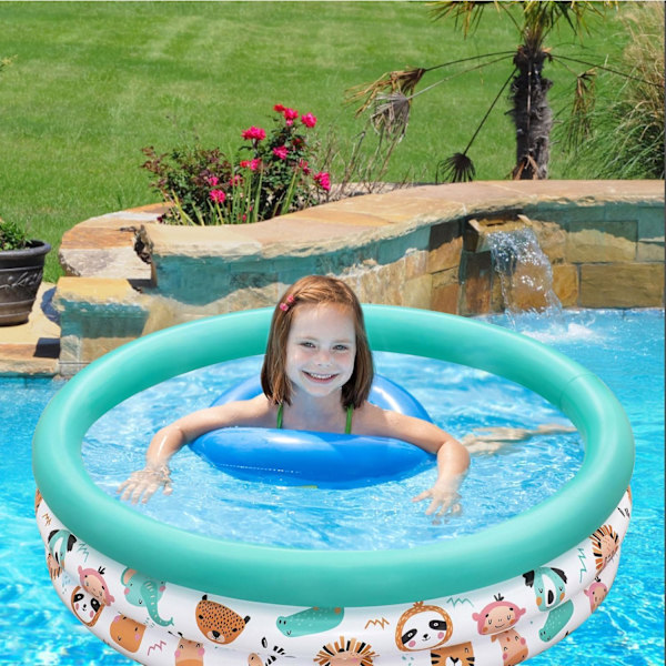 Børnebassin, oppusteligt bassin, swimmingpool, oppustelig pool, oppustelig børnepool, babybassin, transportabelt badekar EEE