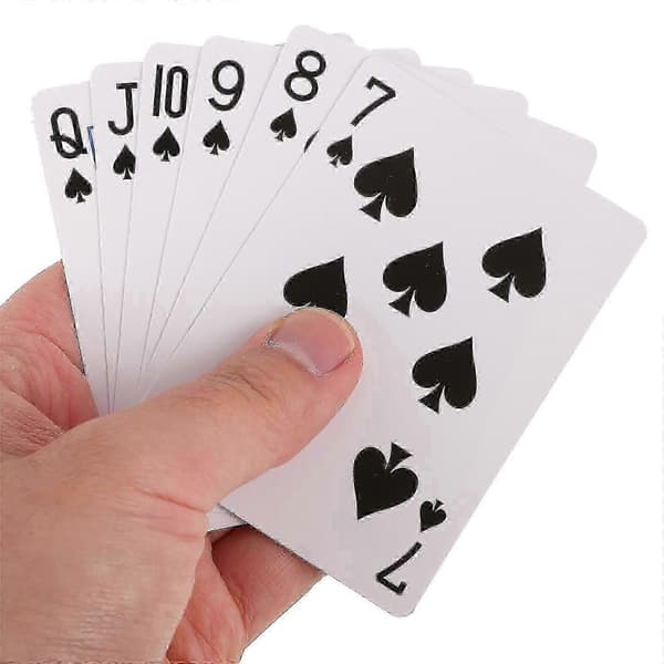 1 Set Tyhjiä DIY Pelikortteja Pokerijuhlapeliin