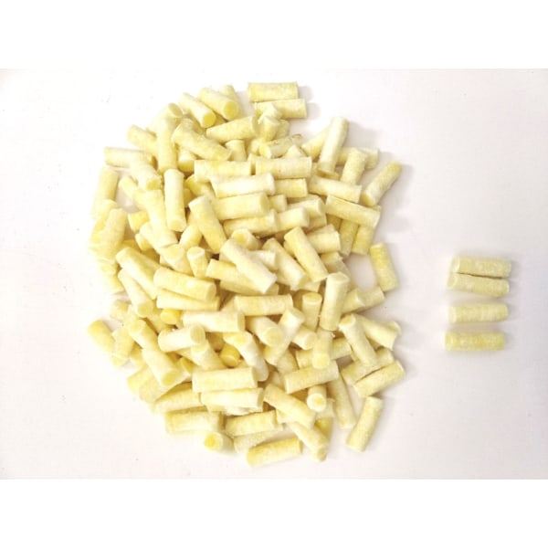 50 kpl ulkoiluun, vuorikiipeilyyn ja retkeilyyn tarkoitettuja vahaan kastettuja puuvillavanupuikkoja, nopea sytytys, monivärinen valikoima Yellow bulk single