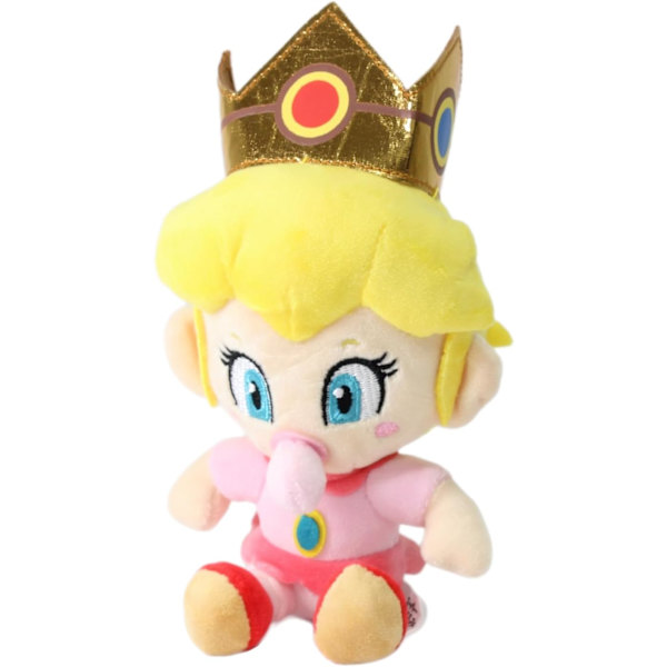 Plushleksak Peach i Rosa, 15 cm