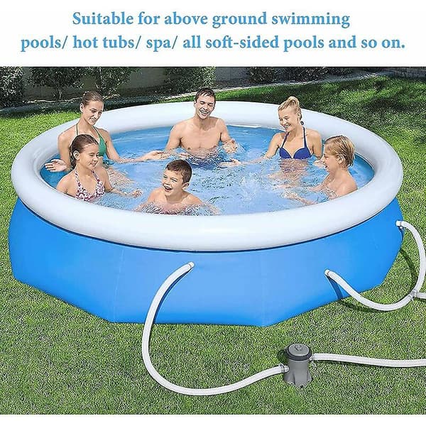 Ersättningsslang för Intex poolpump - Tillbehör 1.25\" diameter och 59\" lång (2-pack)(FQ)