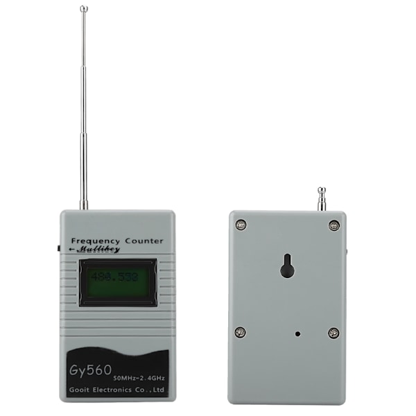 GY560 Frekvensmåler Tæller Tester til Radio Transceiver GSM 50MHz-2.4GHz 7 CIFRE Signalmåler