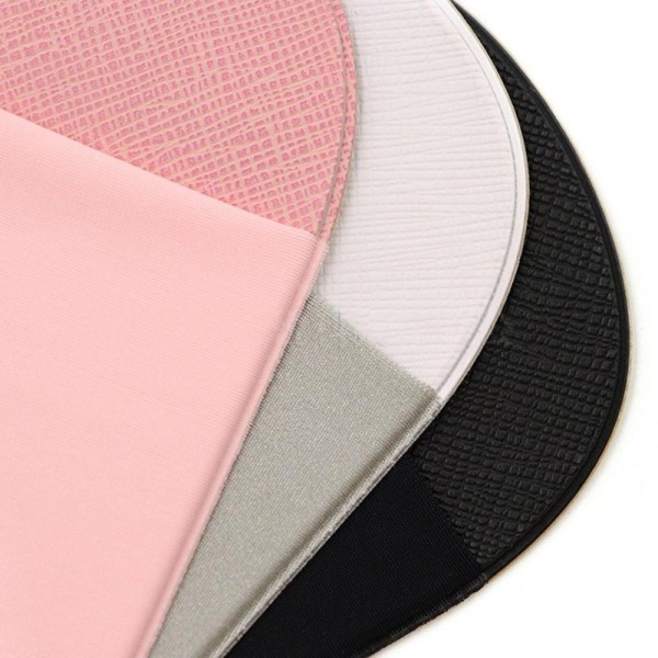 Mushållare självhäftande elastisk case SVART Black