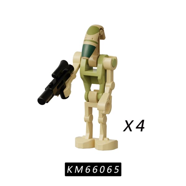 Star Wars serie kamprobot samle byggesten minifigur børnelegetøjspose PG635