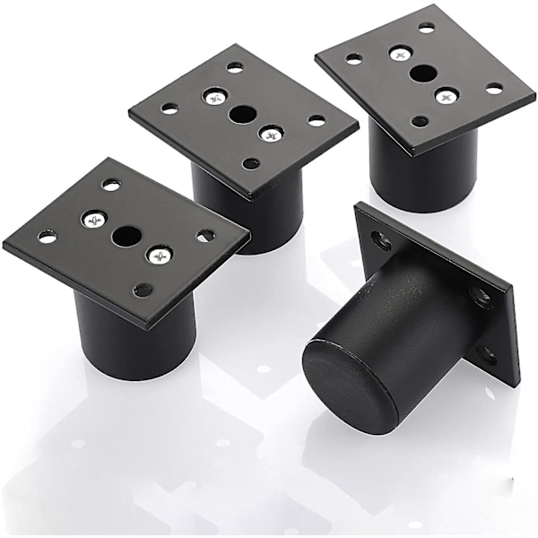 4 kpl säädettävät huonekalujalat nostavat huonekaluja 50 mm