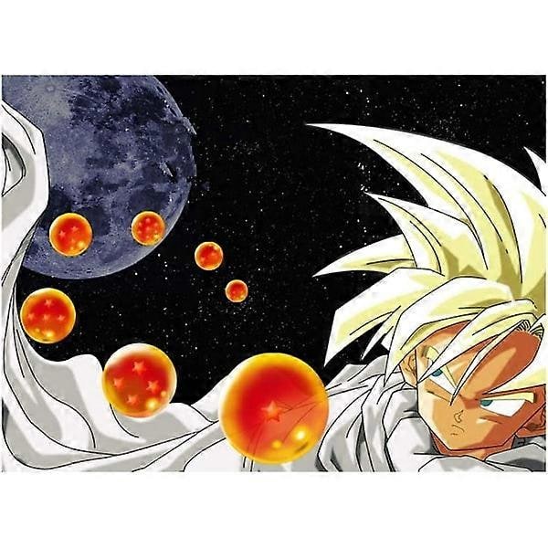 Samlarobjekt Medium Kristallglas Stjärnbollar Dragon Ball 35MM Diameter