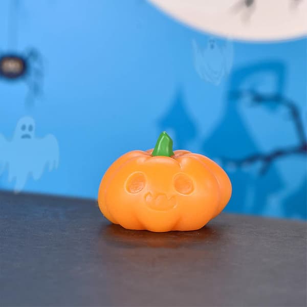 Søde miniature spøgelser heks flagermus græskar hus Halloween mini figurer ornament