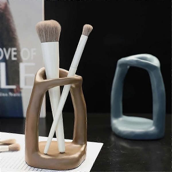 Makeup Blyant Opbevaringsstativ Nordisk Stil Ornamenter Søde Håndlavede Voks Ornamenter A