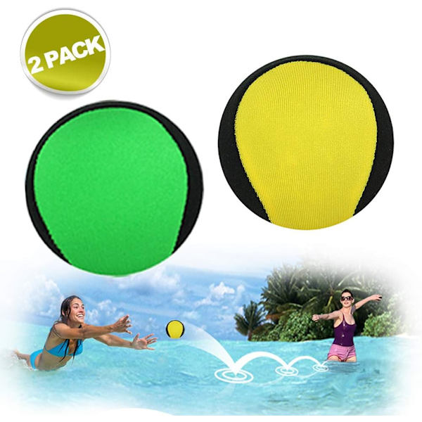 Vattenstudsboll Stresslindring 2-pack, vattenhoppande