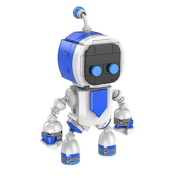 Astro Bot -toimintahahmojen rakennuspalikat lelut