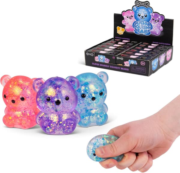 Tobar SCRUNCHEMS Sugar Diddy Bears, assorted designs and colours