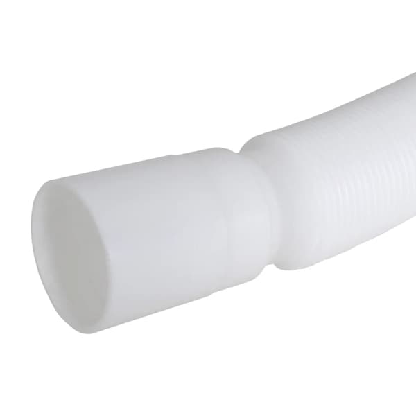 vidaXL Bunnventil med rask drenering og fleksibel slange Vit white